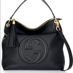 Black Gucci soho tote